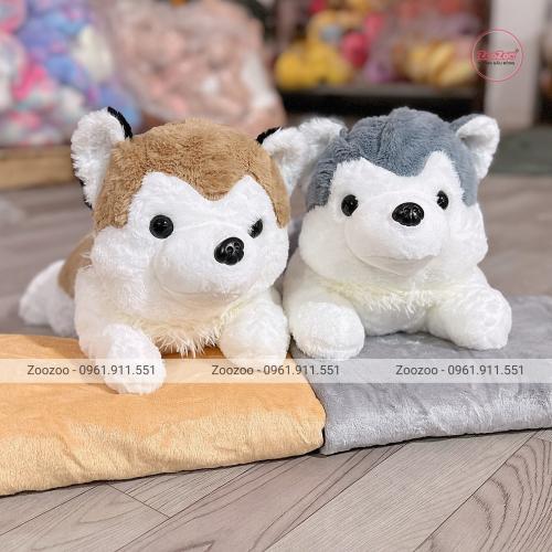 Gối mền Husky lông mịn