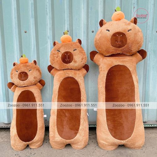 Gối ôm Capybara lông xù TC