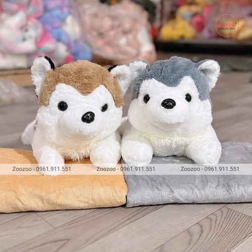 Gối mền Husky lông mịn